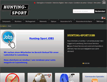 Tablet Screenshot of hunting-sport.com